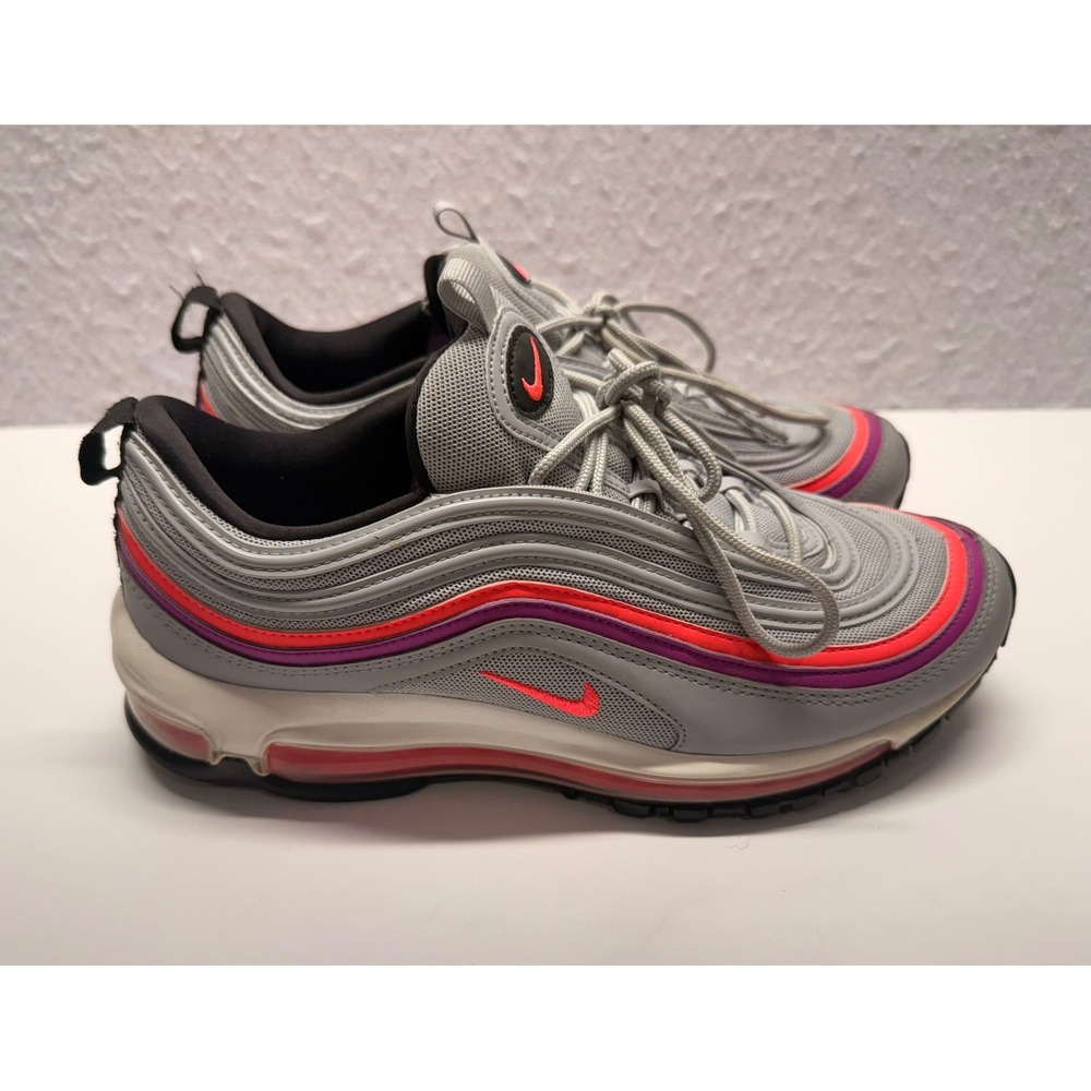 Nike Air Max 97 Ultra 17 Wolf Grey Solar Red Purple 921733-009 Womens 10